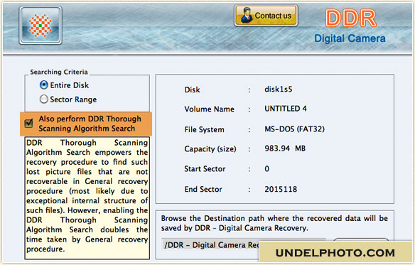 Data Doctor Recovery Digital Camera for Mac